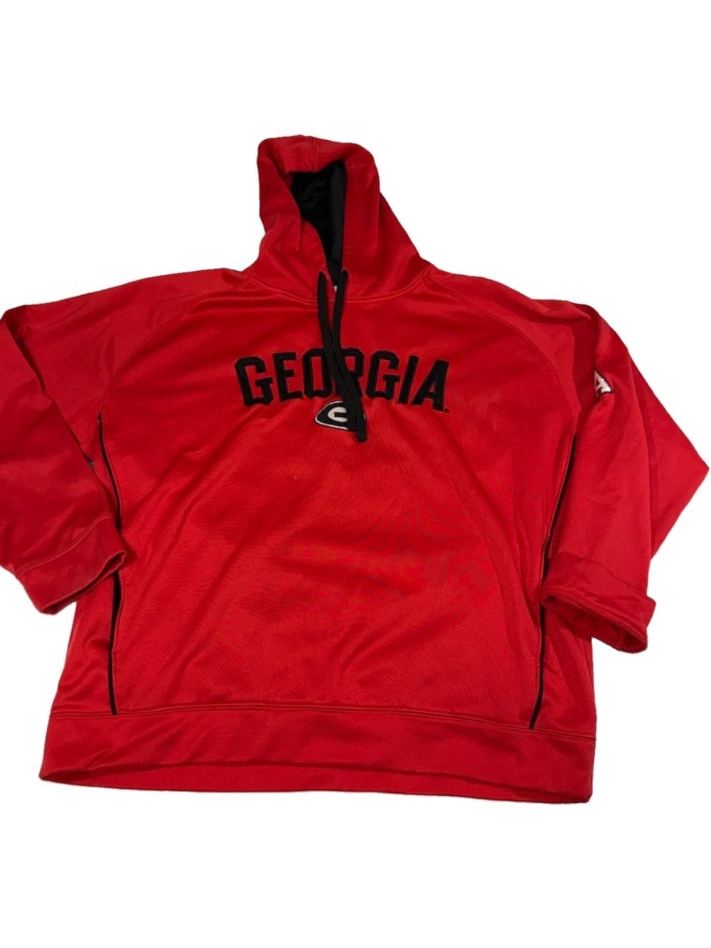 Georgia Bulldogs College Football Pullover Hoodie XL Red Knights Apparel